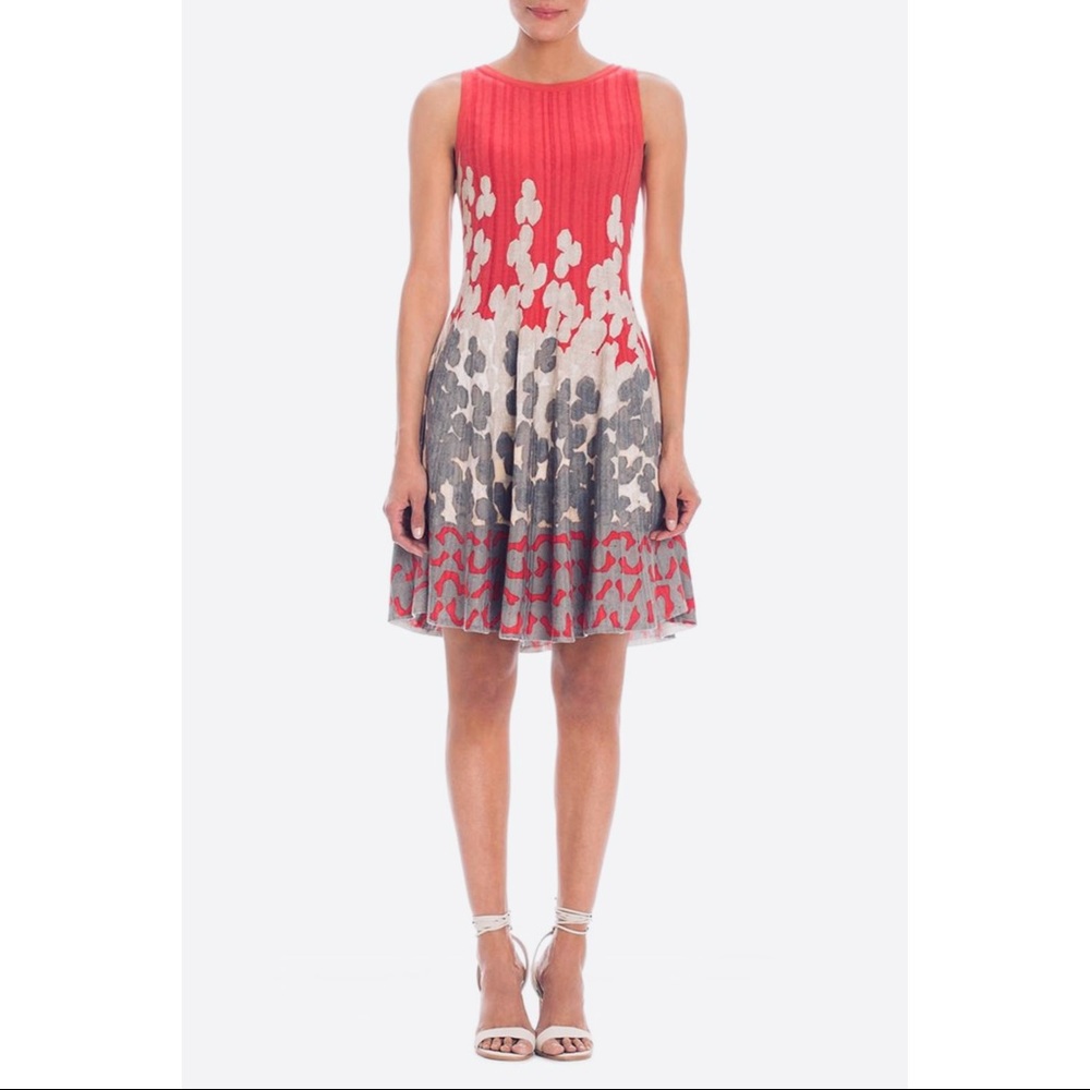 NIC+ZOE Knit Fit & Flare Twirl Sleeveless Dress Sz XL